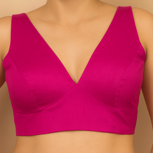 Readymade Sleeveless Blouse - Plain
