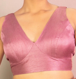 Readymade Sleeveless Blouse - Plain