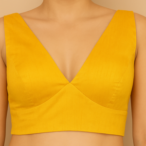 Readymade Sleeveless Blouse - Plain