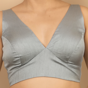 Readymade Sleeveless Blouse - Plain