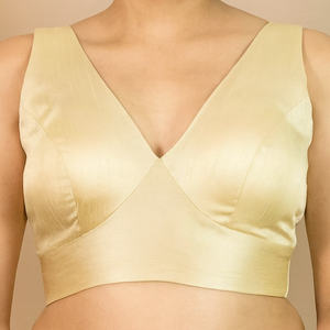 Readymade Sleeveless Blouse - Plain