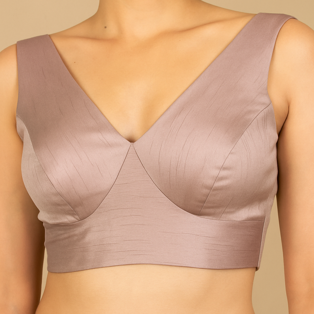 Readymade Sleeveless Blouse - Plain